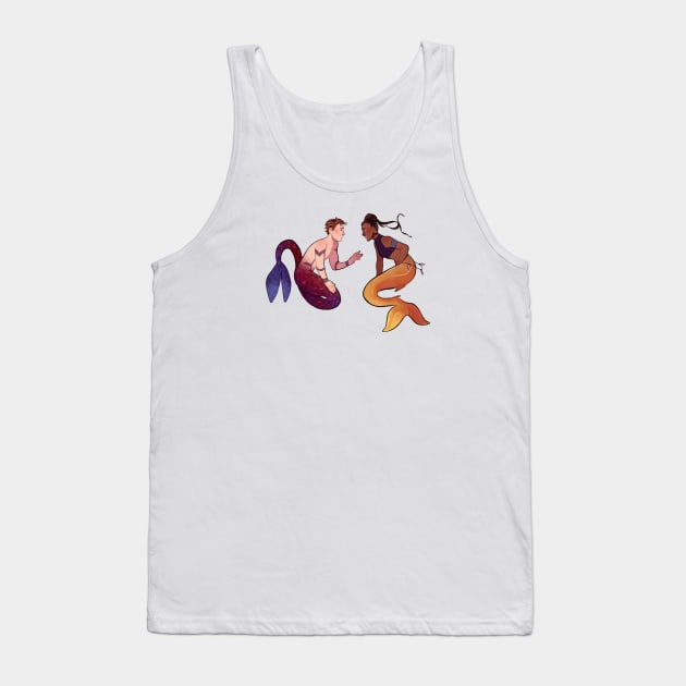 Shuri + Peter Parker Tank Top by drizzledrawings